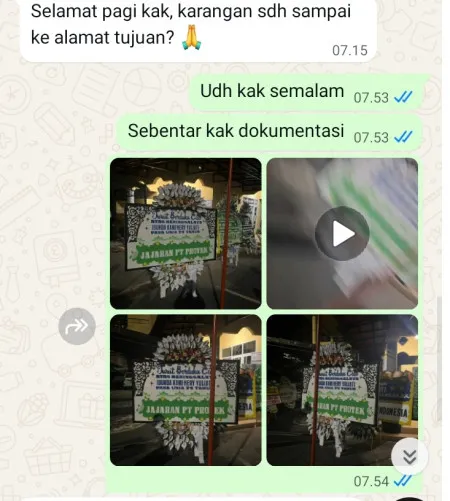 Pengiriman Papan Bunga Selamat Keseneng Purworejo