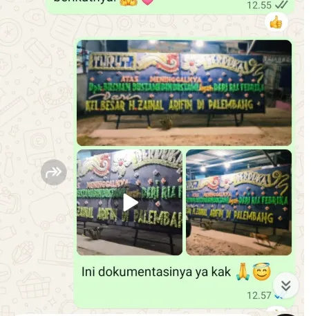 Pengiriman Papan Bunga Duka Keseneng Purworejo