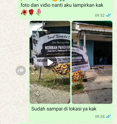 Pengiriman Karangan Bunga Keseneng Purworejo