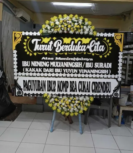 Papan Bunga Duka Keseneng Purworejo