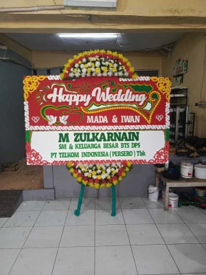 Papan Bunga di Keseneng Purworejo