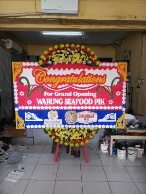 Papan Bunga di Keseneng Purworejo